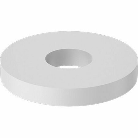 BSC PREFERRED Weather-Resistant EPDM Rubber Sealing Washers for No. 12 Screw Size 0.195 ID 0.562 OD White, 50PK 99186A118